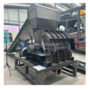 China 30kW Heavy Industrial Can Iron Aluminum Car Steel Crusher for Scrap Metal Shredding factory