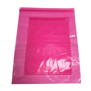 250X350MM PE Pink Anti Static Shielding Bag Self Sealing esd
