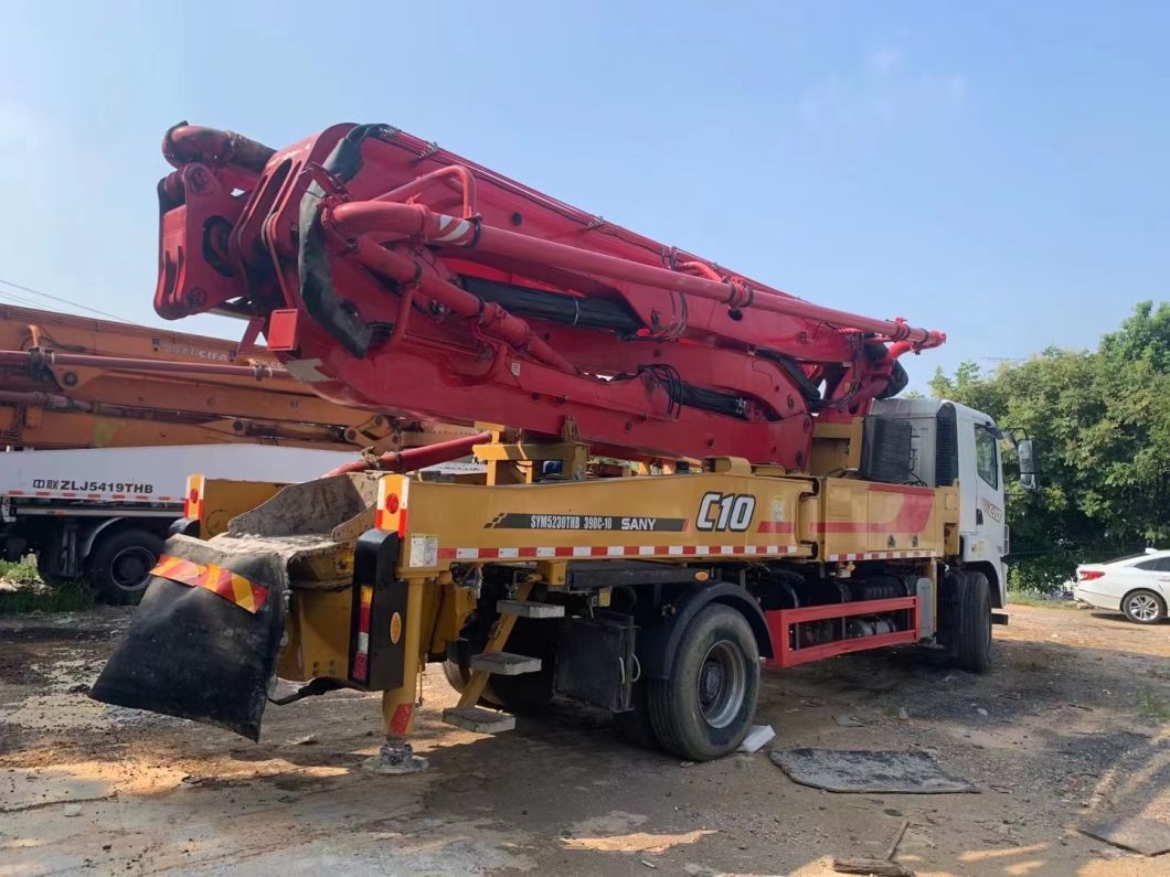 2020 SA Ny 39m Truck Mounted Pump Concrete Boom Pump Concrete Pump Truck Heavy Equipment