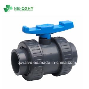 China ASTM Standard Gray PVC Union Valve Pn16 Nominal Pressure for Irrigation and Water Supply factory