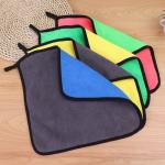 Car Wash Towel Coral Velvet Cleaning Absorbent Rag Microfiber Car Towel Custom