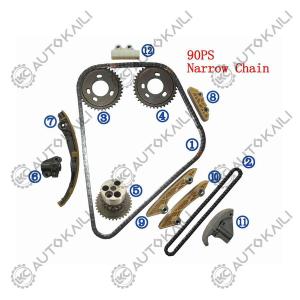 China Plastic PA66 / PA46 Timing Chain Kit For TRANSIT 2.0 TDCi 04-06 factory