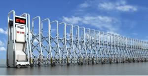 China Motorized Intelligent Expandable Automatic Retractable Gate for Factory Entrance factory