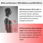 660 850nm Full Body Red Led Light Therapy 1500W Panel Device for Skin Care in