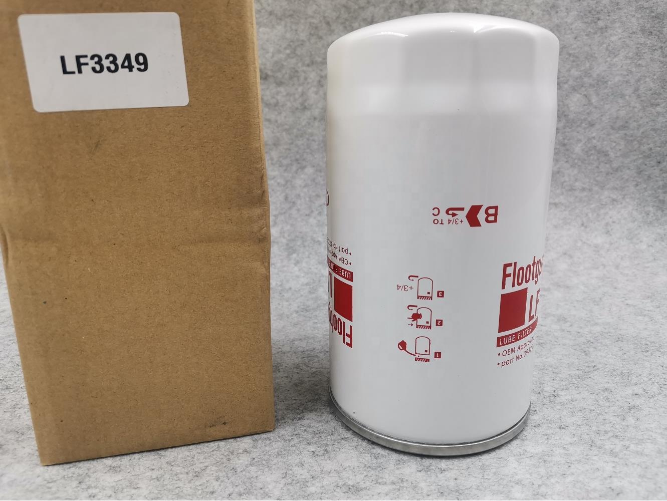 ISO9001 Certified LF3349 Cumminss Komatsu Vo lvo DAF Heavy Truck 6BT Engine Oil Filter for Heavy Vehicle Maintenance