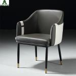 Customized Long Lasting Luxury Hotel Furniture Reception Leather Chairs