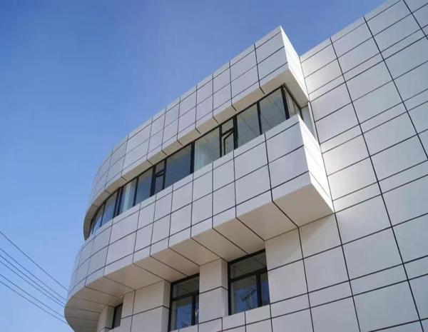 Weather Resistant Modern Open Frame Curtain Wall Aluminium Sheet with Excellent