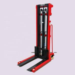 China 500 kg Mini Manual Forklift Stacker with Durable Design factory