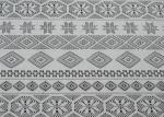 Retail cheap fabric polyester geometric lace AZO free garment material (CY