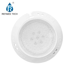China Anti UV 6W 10W Spa Pool Lights , 150MM Surface Mount LED Pool Light factory
