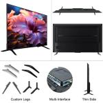 Smart Tv 43 Inches Television 4k 32 40 43 50 65 Inch LED Tv With Android WiFi 45