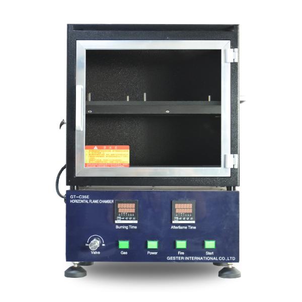 China ASTM D5132 Horizontal Flame Chamber for Textile factory
