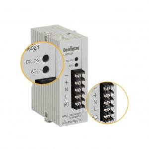 China PWM Pulse PLC 24V Din Rail Power Supply 2.5A Overload Protection factory