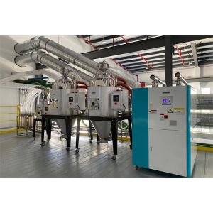 OMCS-20 Central Drying Systems Feeding Mixing Customized For Plastic Handling