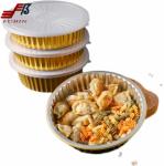 750ml Airline Meal Tray Disposable Aluminium Foil Container Round