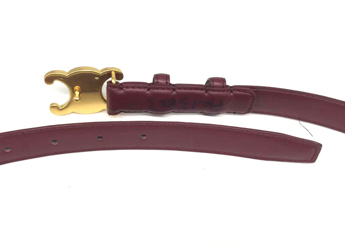 125CM Women's Fashion Leather Belts Automatic Buckle Belt