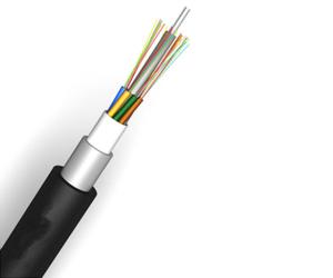 China Single Sheath Overhead Power Line 144 Core Fiber Optic Cable 1000ft Excellent AT factory