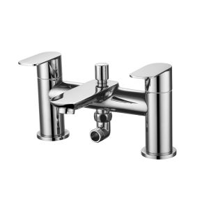Chrome Finish Bath Shower Mixer with 3 Years Warranty for Bathroom Usage and 0.5