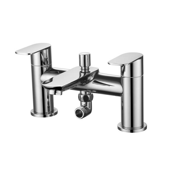 China Chrome Finish Bath Shower Mixer with 3 Years Warranty for Bathroom Usage and 0.5-3.0 Bar Pressure factory