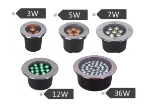 China 3W 5W Led In Ground Path Light Ground Led Spotlights For Public Square factory