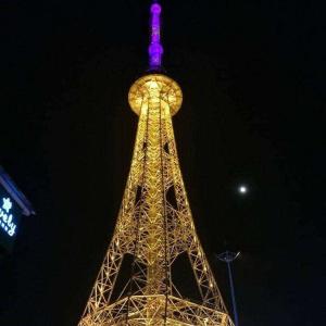 China Microwave Signal 40ft Telecommunication Steel Tower Radio Tv Broadcasting factory