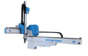 China Blue / White Take Out Robot , High Efficiency Automatic Robotic Arm factory