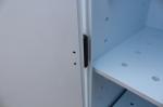 2pcs Door Corrosive Storage Cabinet Adjustable Shelves