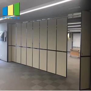 China Hotel Classroom Decoration Design Folding Acoustic Movable Partition Wall factory