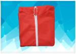 Silicone Free Disposable Protective Coverall Red Color High Structure Strength