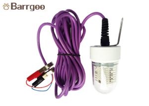 China 12 Volt Underwater LED Fishing Lights 60W Mini Size With 6M Cable / Clamp factory
