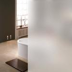 Frosted Home Office Plastic Film For Windows , Self Static Vinyl Security Window