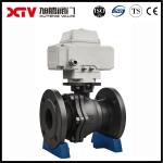 Electric Driving Mode Special Material Cast Steel Water Industrial Flanged Ball