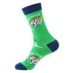 Wholesale Custom 100 Cotton Fashion Calcetines Happy Designer Mens Crew Socks
