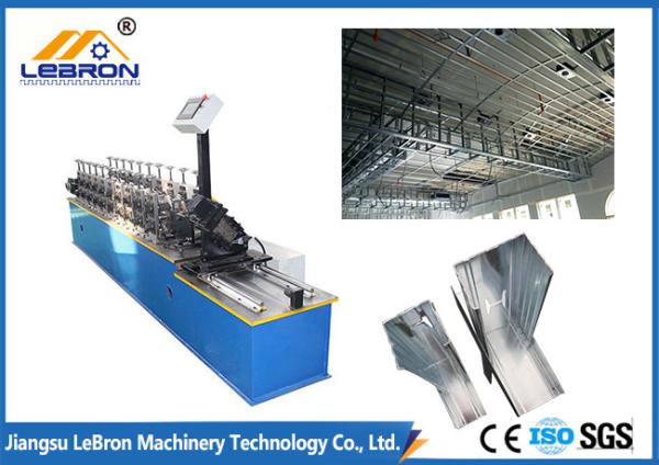 Automatic Light Steel Keel Roll Forming Machine , U C Channel Roll Forming
