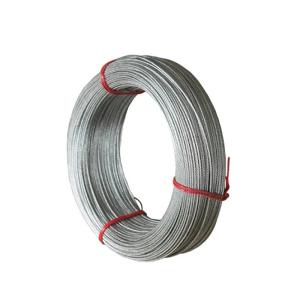 China 18x7 WSC/FC Steel Wire Rope for Conveyor Belt Ungalvanized Galvanized Steel Grade Stainless Steel 304 316 Tolerance ±1% factory