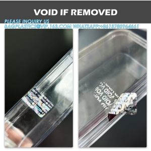 Authentic Hologram Labels/Stickers Silver Transfer Tamper Evident Security