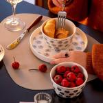 Under Glazed Technique Porcelain Dinnerware Set Ramadan Gift Tableware For 1