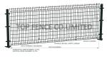3D wire mesh fence panels