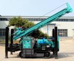 Hot sale 280m drilling depth hydraulic diesel crawler hydraulic water well