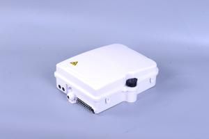 China Wall / Pole Mounted 24 Port Optical Fiber Distribution Box With PLC Splitter factory