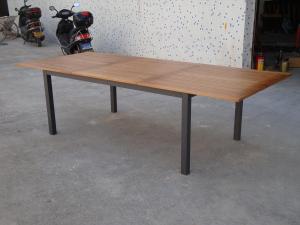 China China LFurniture Metal Frame Wooden Bench-18 factory