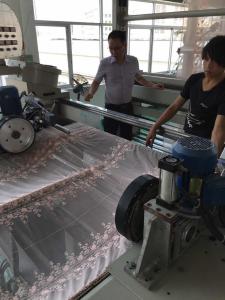 China Knitted Fabric Heat Setting Machine , Textile Finishing Equipment Working Width 1200-3400mm factory