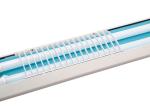 Plastic Indoor Industrial Lighting Fixture Led Tube Lamp Inside Thread Hole
