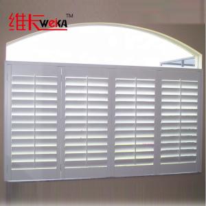 China White Bathroom Glass Jalousie Window Louvers With Air Ventilation Shutter factory