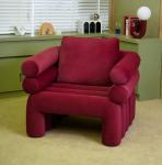 Living Room Velvet Single Lounge Sofa Chair Italian Minimalist Hotel Furniture