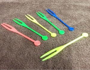 China Disposable the fruit fork factory