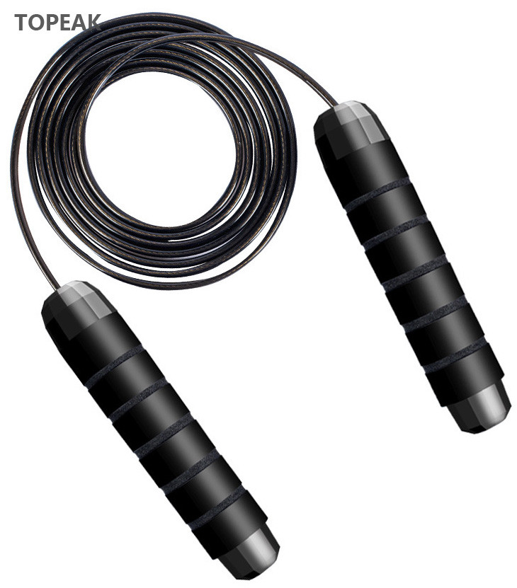Fast Skipping Heavy Duty Jump Rope With Ball Bearings High Fast Speed 2.7m 8'