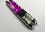 Purple Cosmetic Manual Tattoo Pen for Permanent Eyebrow Makeup , Appearance