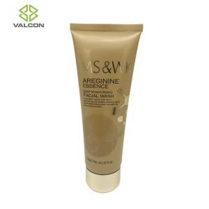 China Logo Design Plastic Tube Containers For Facial Wash Cleansing UV Screw Cap factory