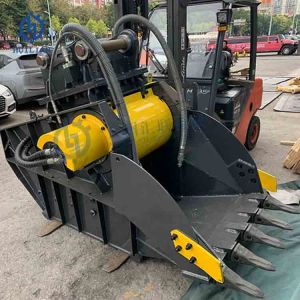 20tons Construction Machine Attachment Crushing Buckets Stone Rock Crusher